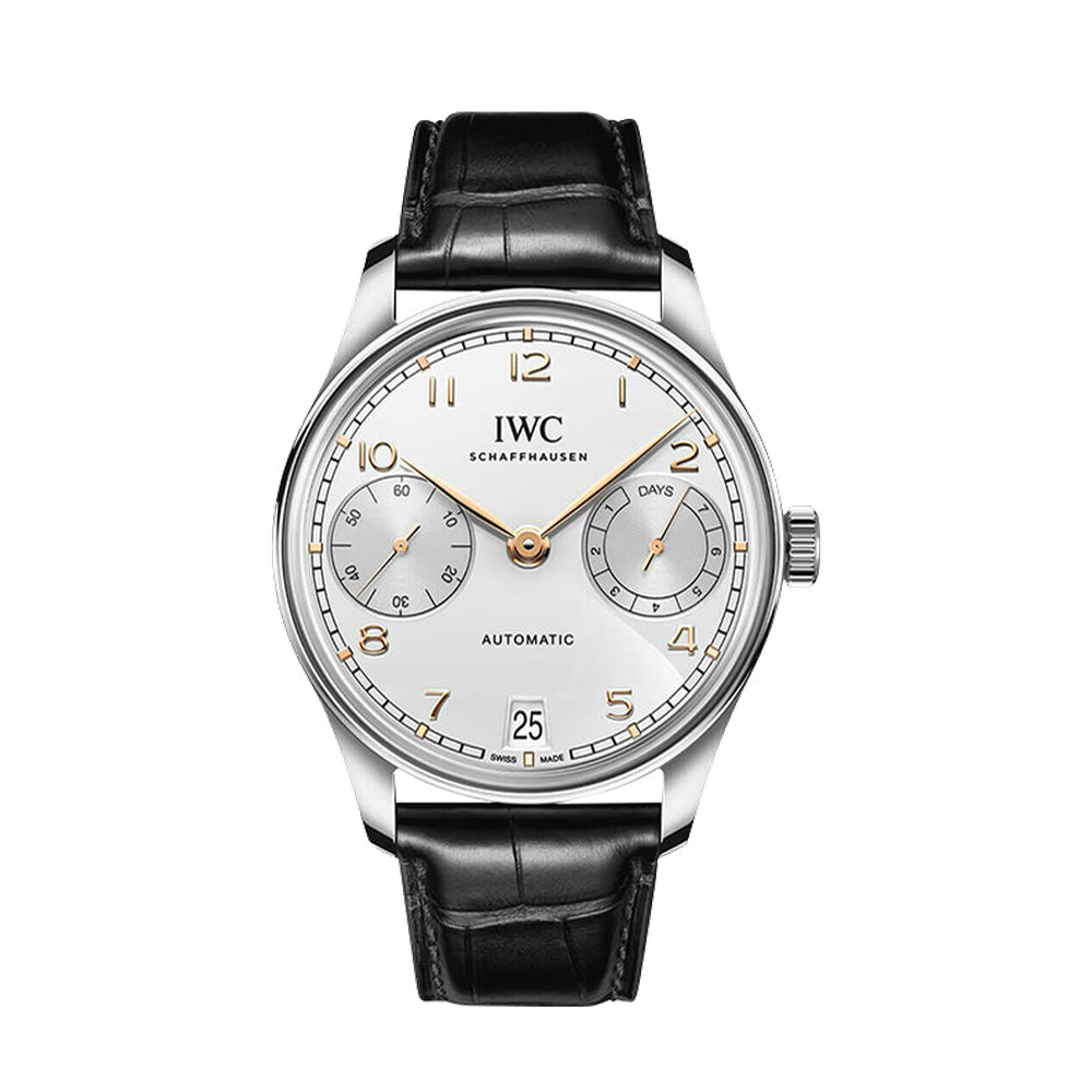 IWC Portugieser Automatic 42 Stainless Steel / Silver