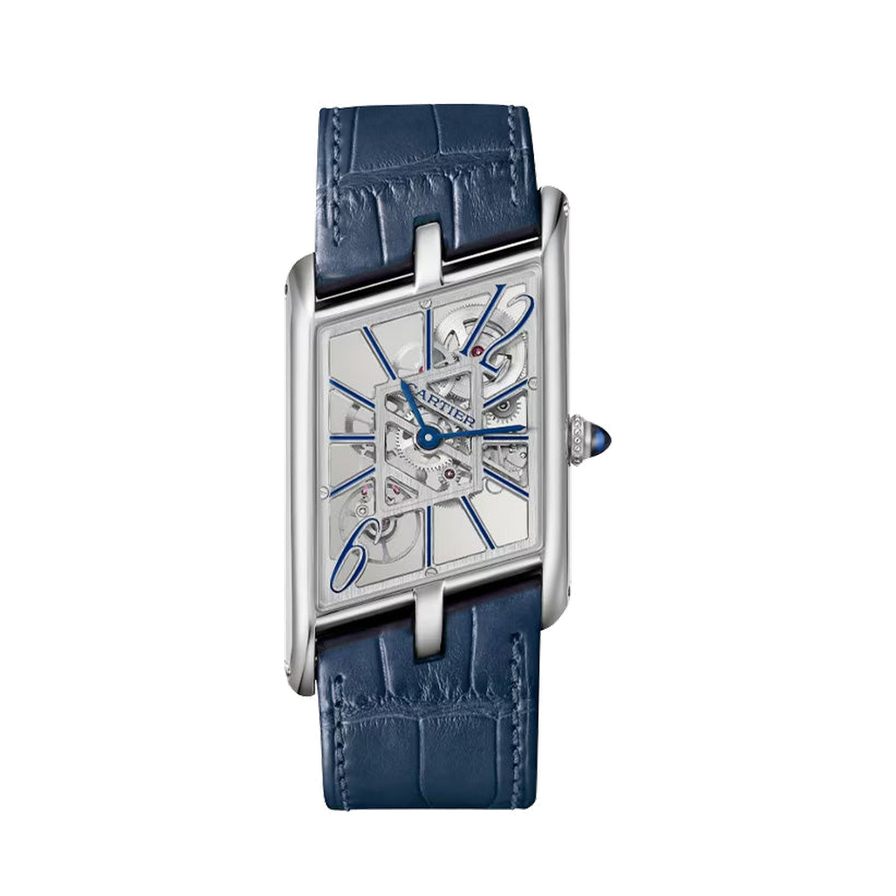 Cartier Tank Asymétrique Skeleton