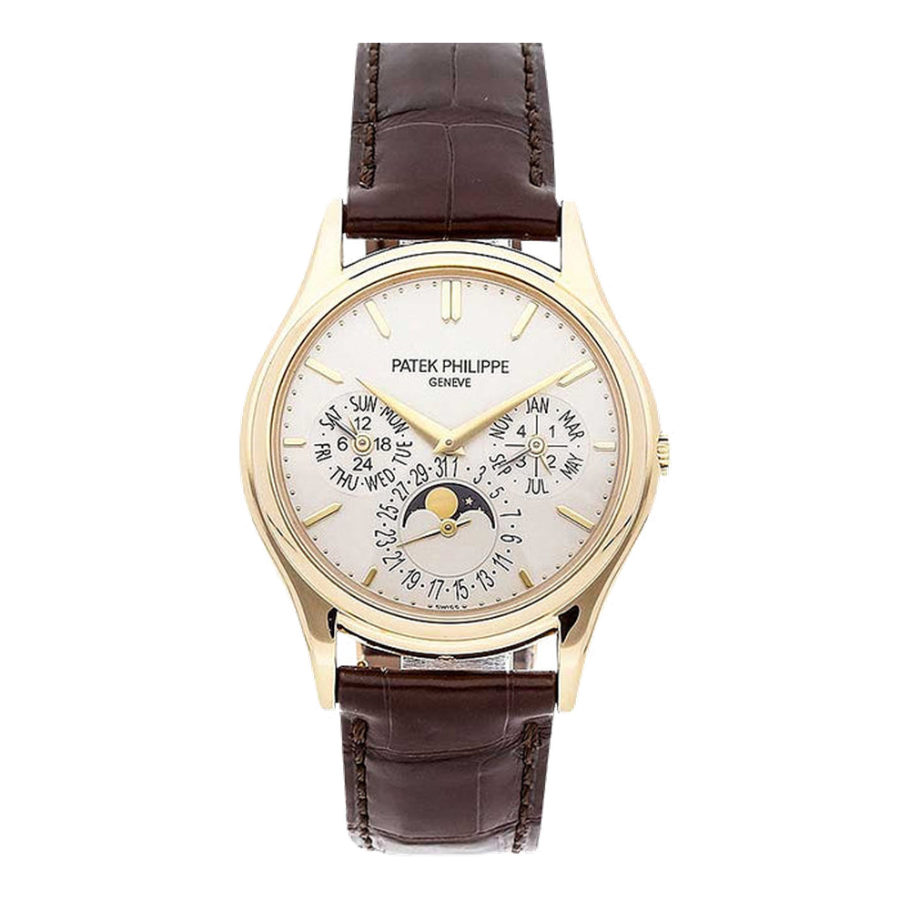 Patek Philippe Perpetual Calendar 5140 Rose Gold Brown