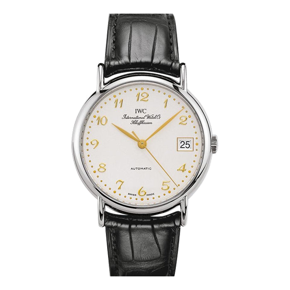 IWC Portofino Automatic / Stainless Steel / Silver - Breguet / Strap