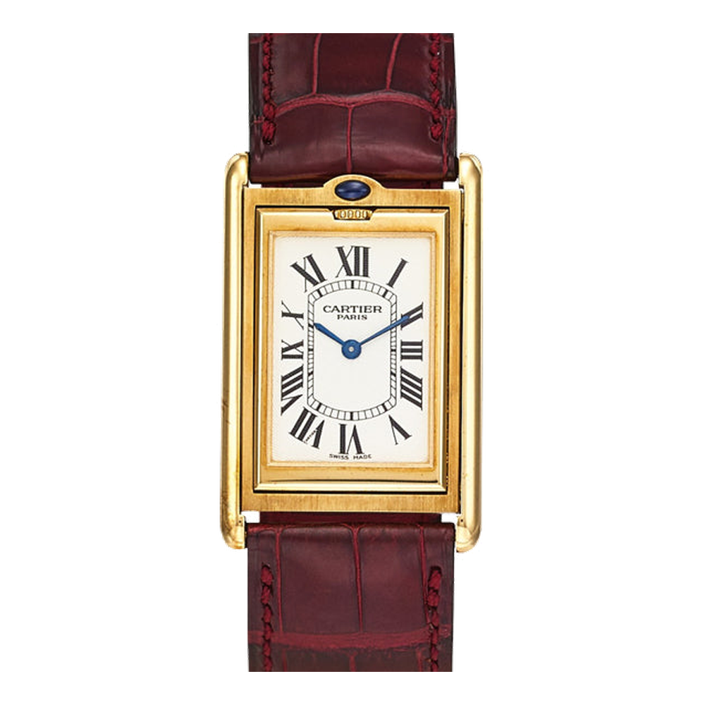Cartier Tank Basculante White Dial Straps