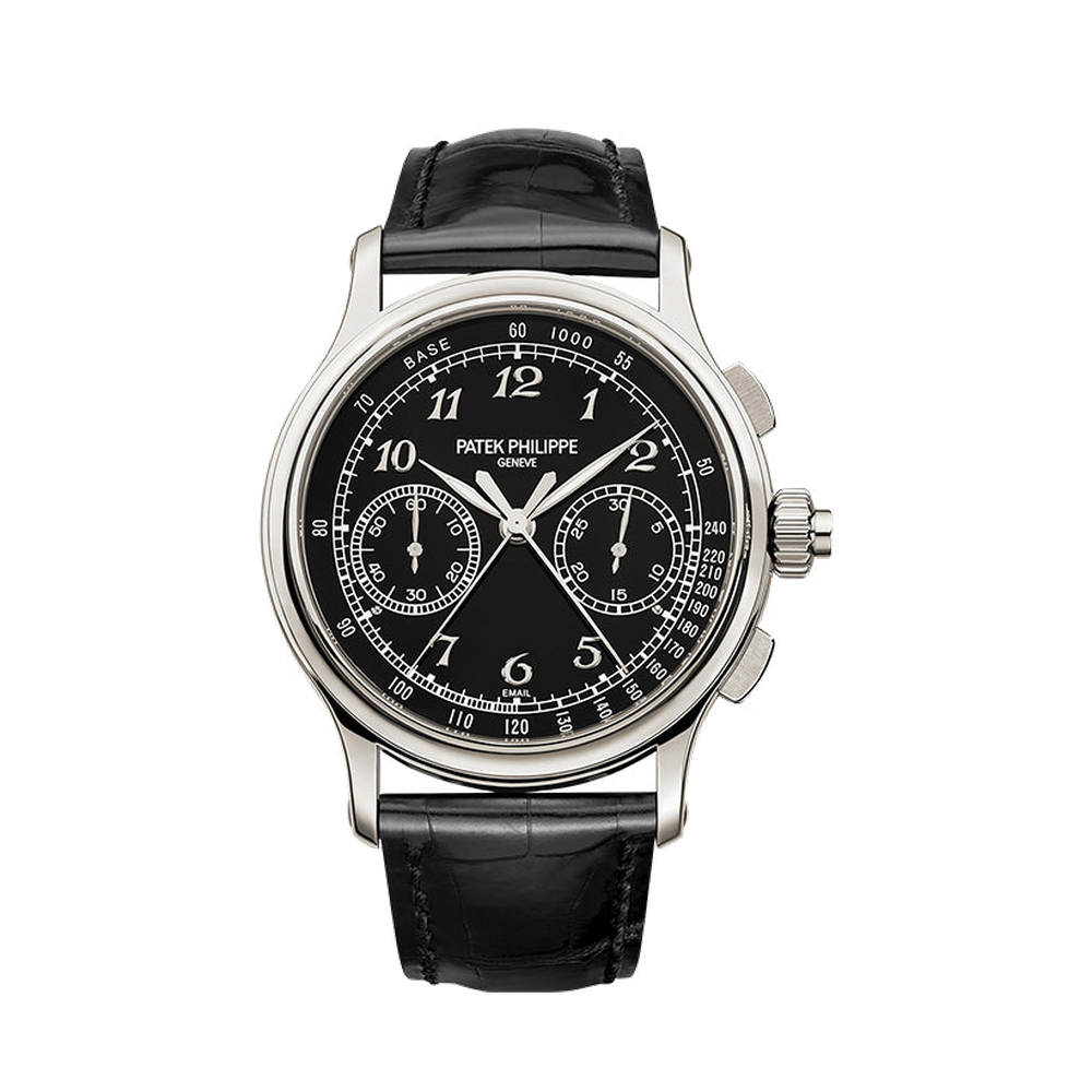 Patek Philippe Split-Seconds Chronograph 5370 Platinum / Black