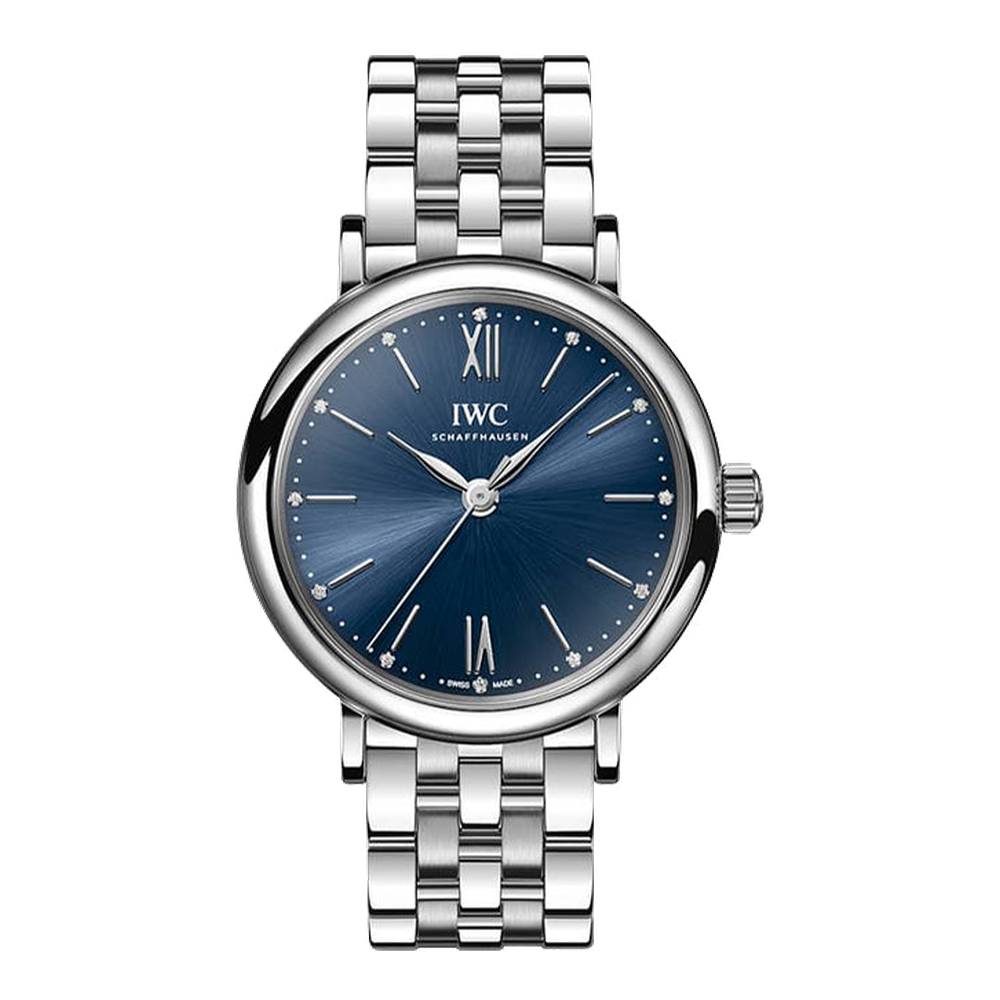 IWC Portofino 34 Stainless Steel / Blue / Bracelet