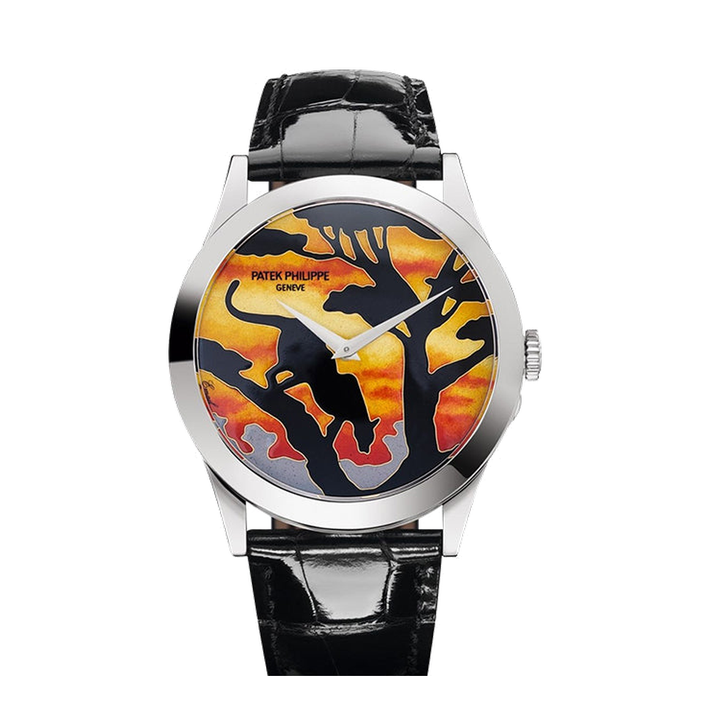Patek Philippe Calatrava 5089 Leopard at Sunset
