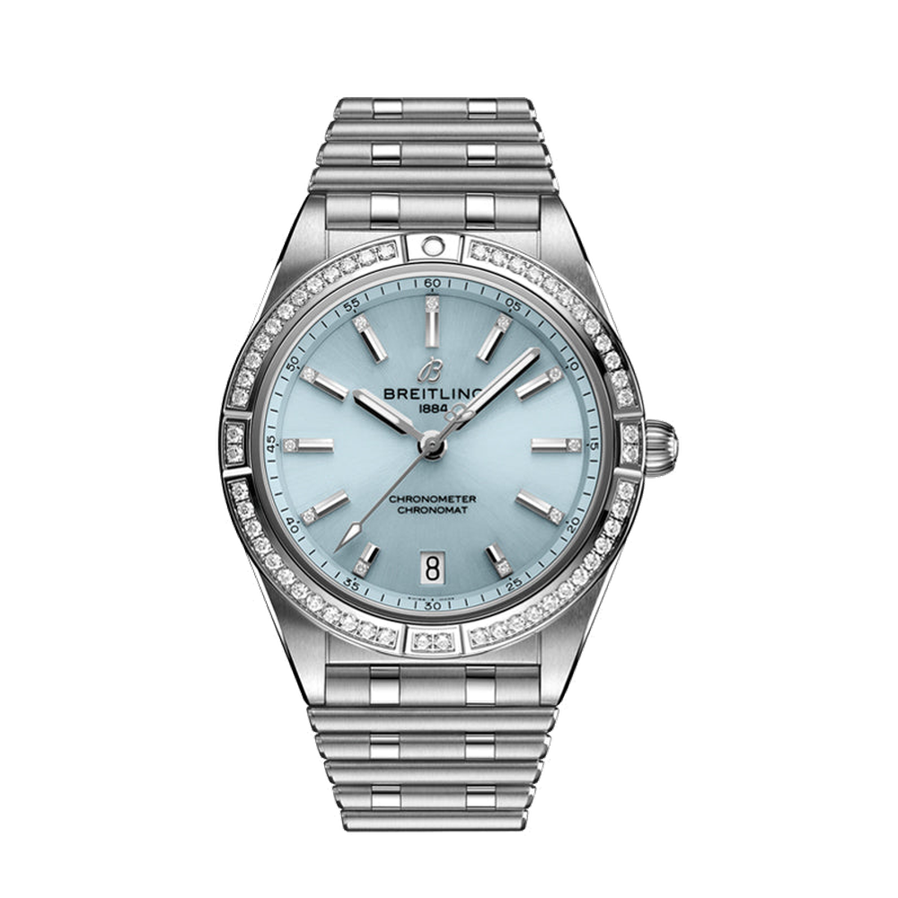 Breitling Chronomat Automatic 36 White Dial Straps