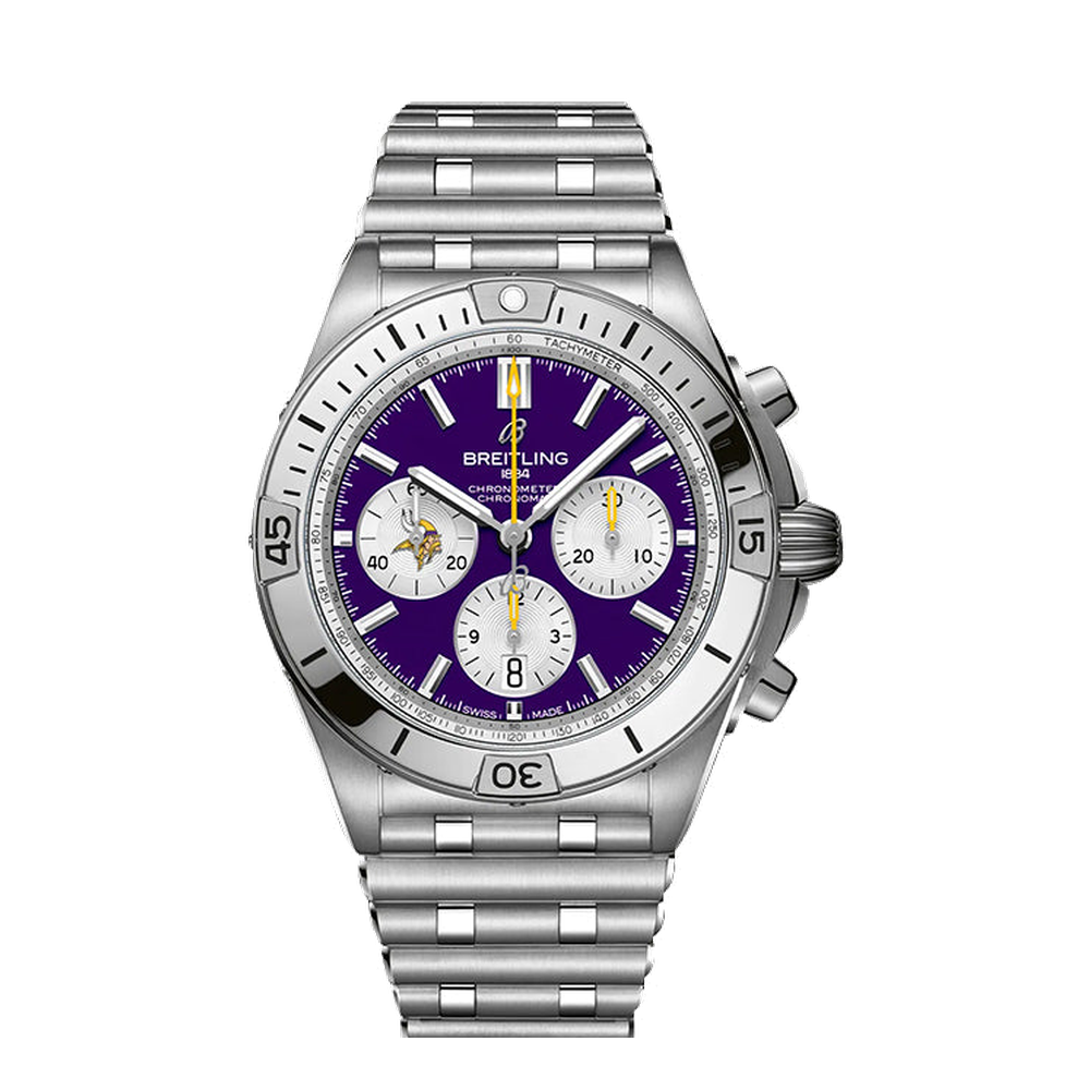 Breitling B01 42 NFL Minnesota Vikings Edition