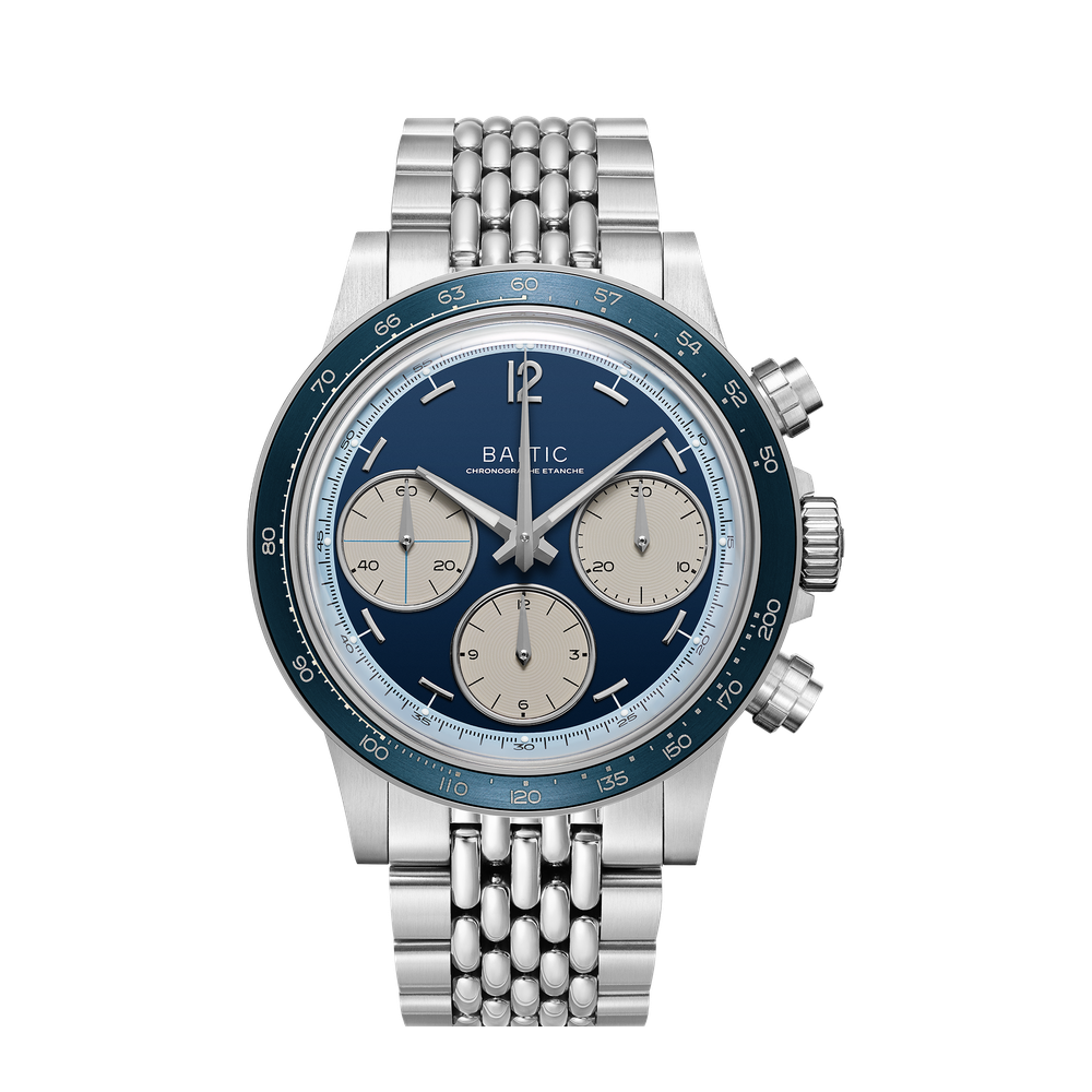 Baltic Scalegraph Blue Blue/Navy Dial Straps