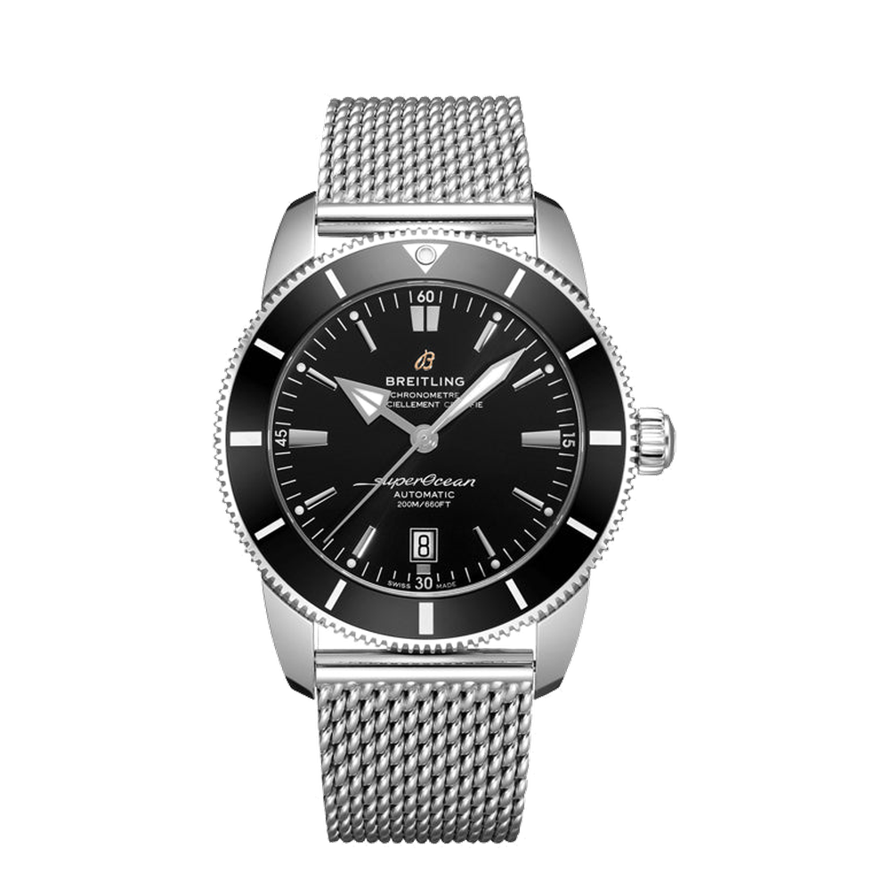 Breitling Superocean Heritage B20 Automatic 46 Black Dial Straps