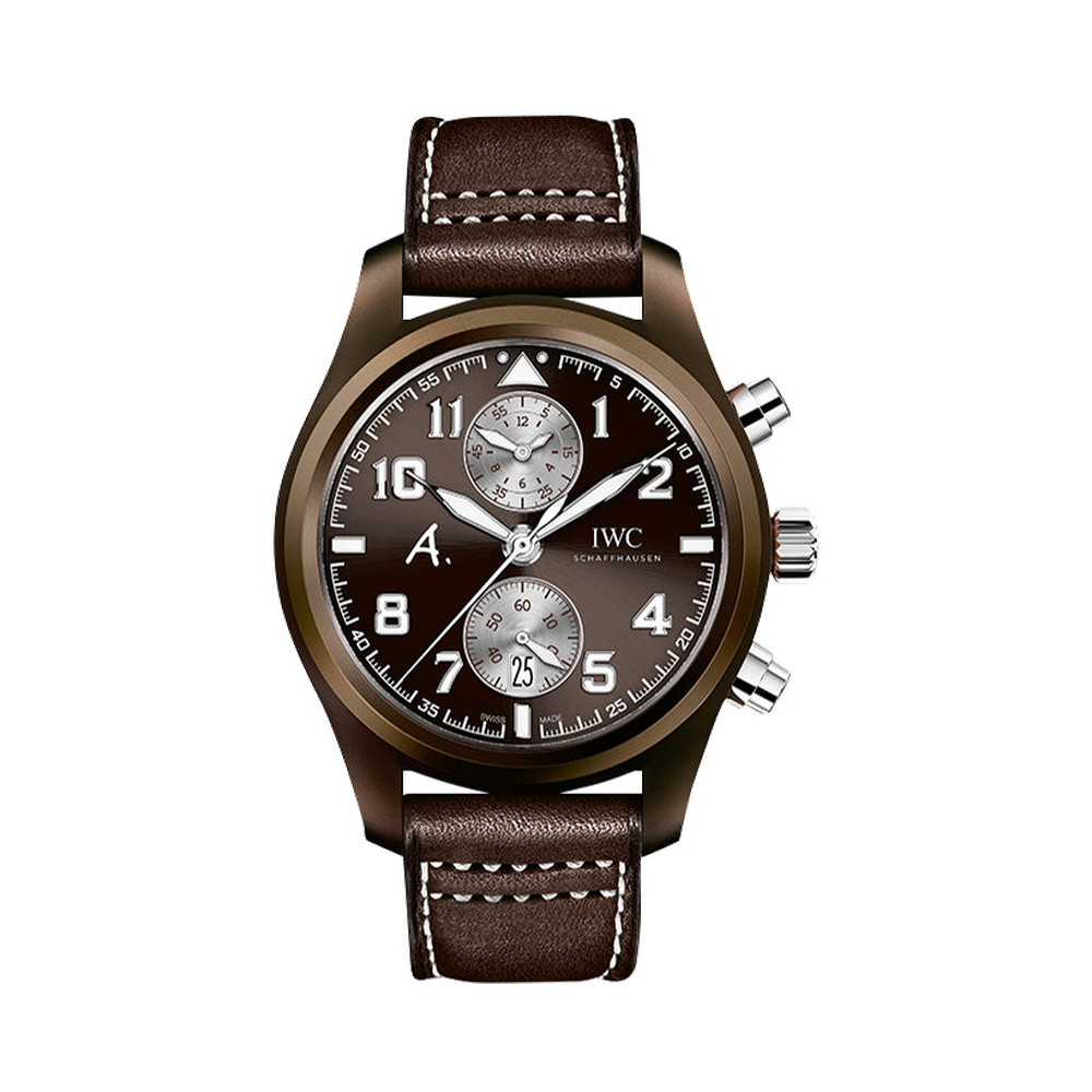 IWC Pilot's Watch Chronograph Edition Antoine De Saint Exupery Edition The Last Flight Platinum