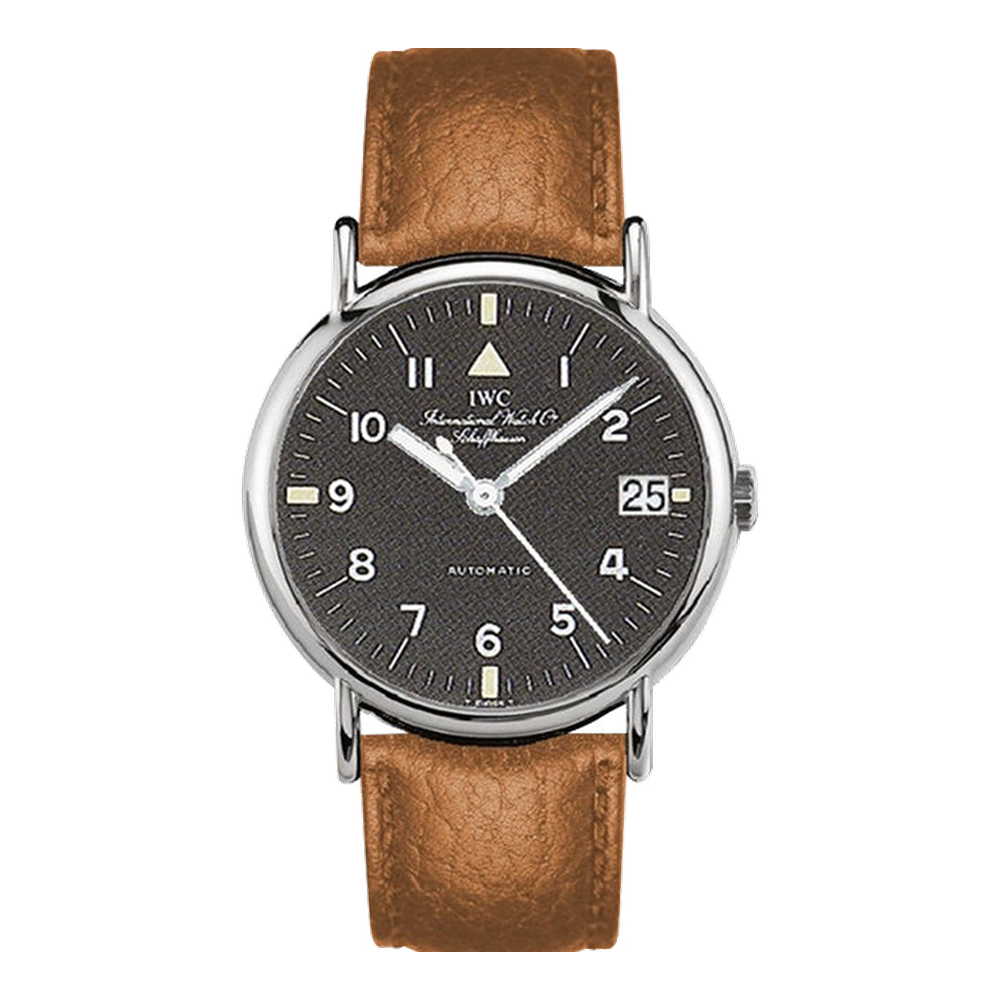 IWC Portofino Automatic Stainless Steel / Black - Pilot / Strap