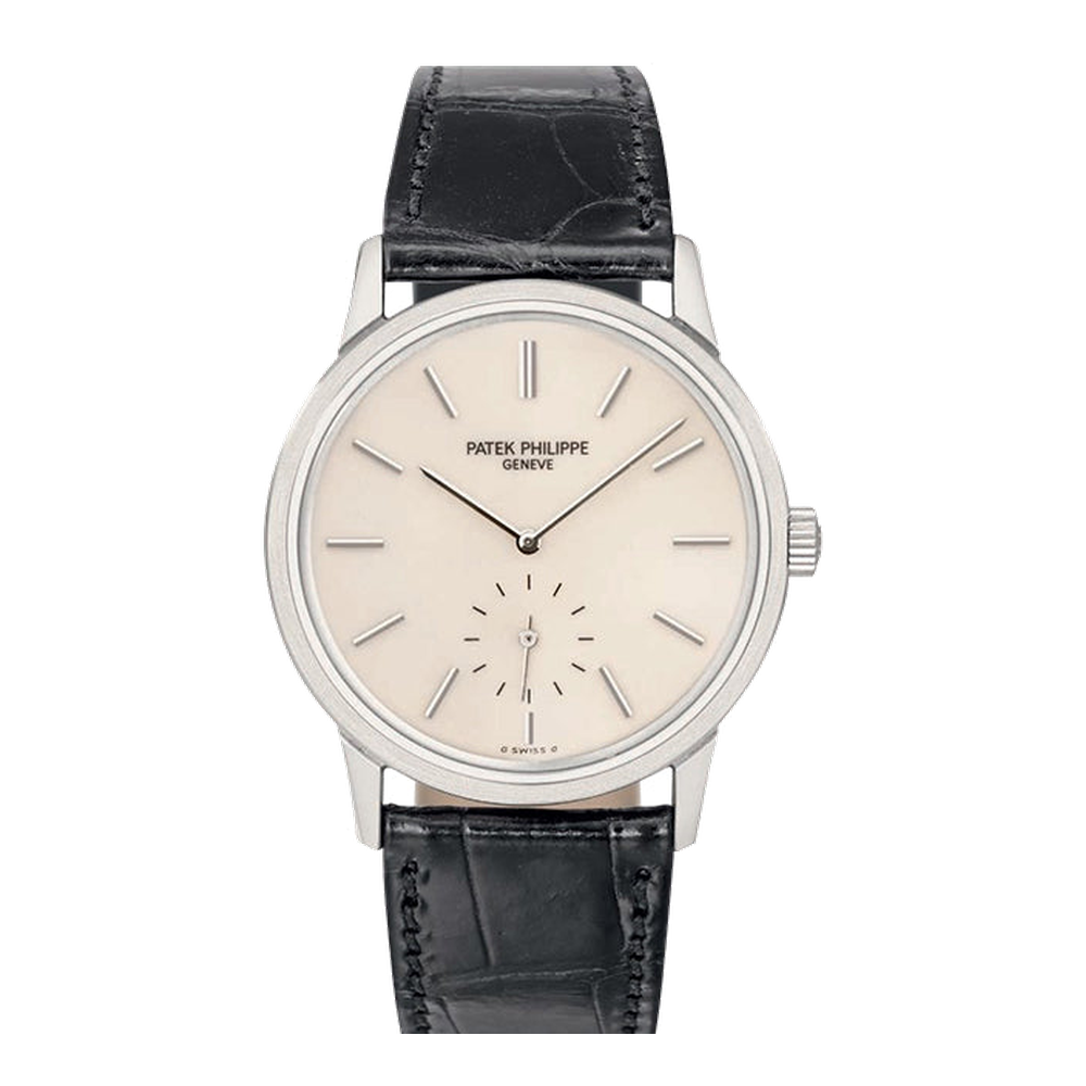 Patek Philippe Calatrava 3718 150th Anniversary Japanese Market Ivory White Dial Straps