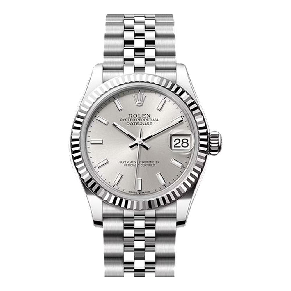 Rolex Datejust 31 Stainless Steel Fluted / Jubilee / Silver