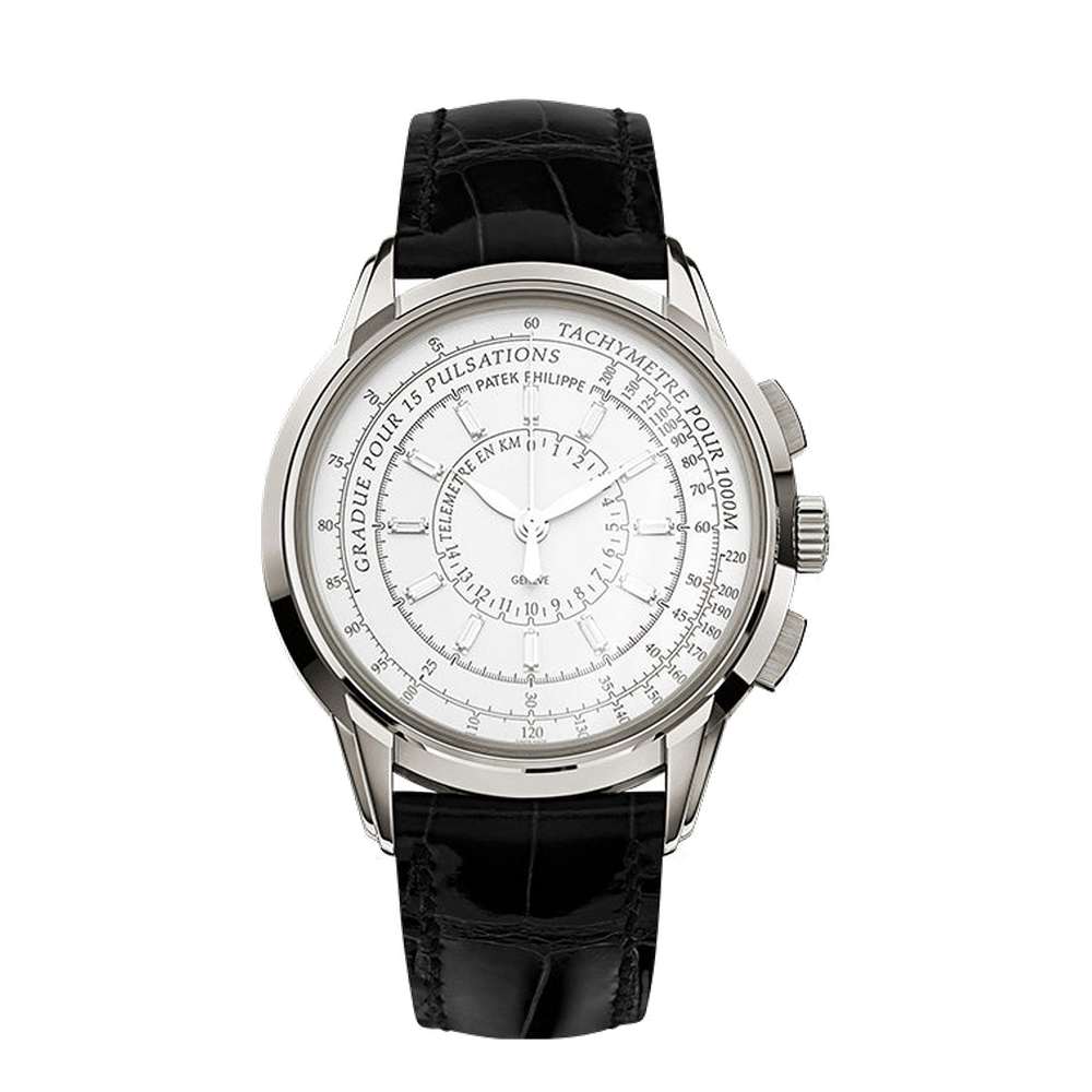 Patek Philippe Multi-Scale Chronograph 4675 White Gold / 175th Anniversary