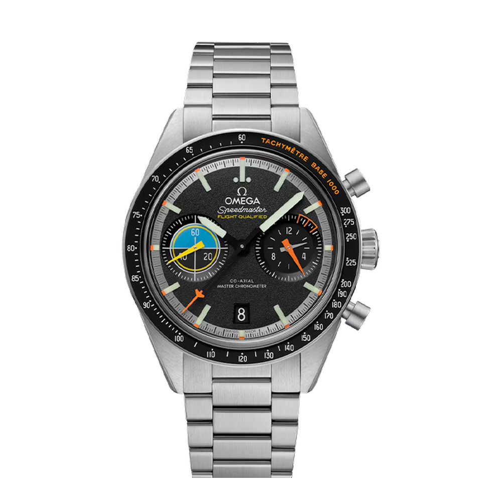 Omega Pilot Black Dial Straps