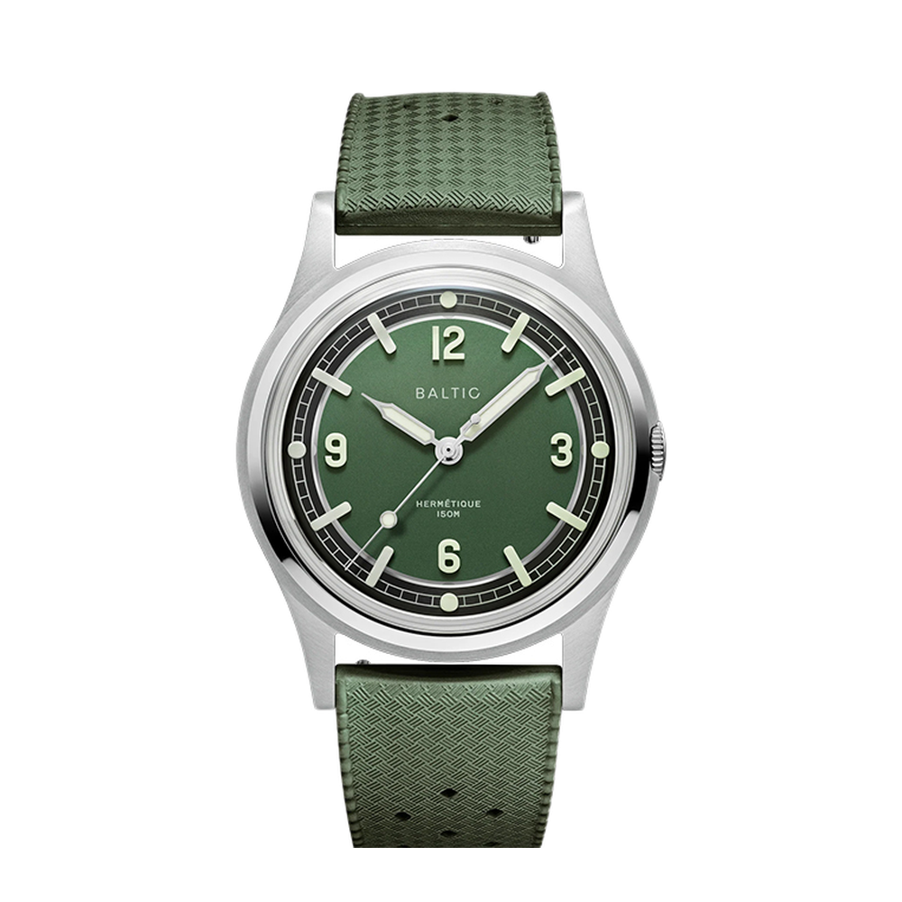 Baltic Hermetique Tourer Green Green Dial Straps