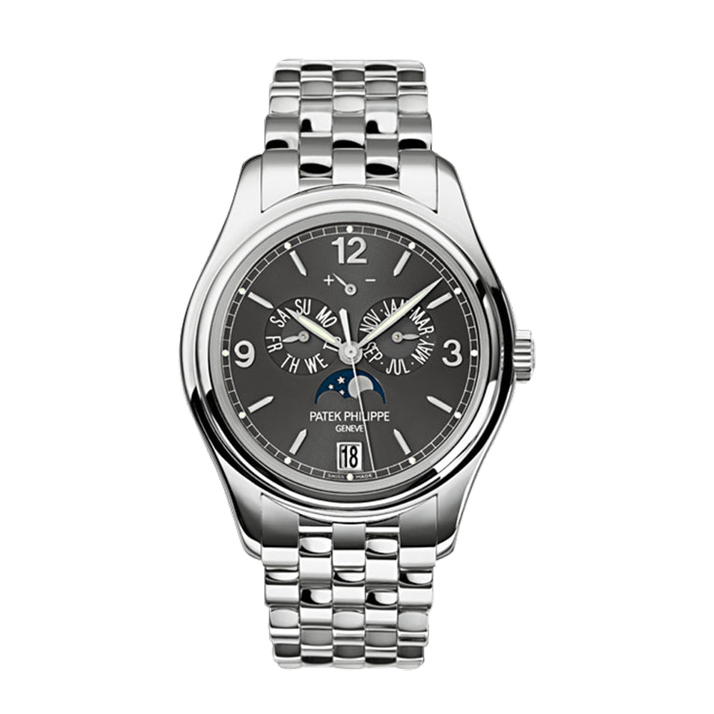 Patek Philippe Annual Calendar 5146 White Gold / Bracelet / Grey
