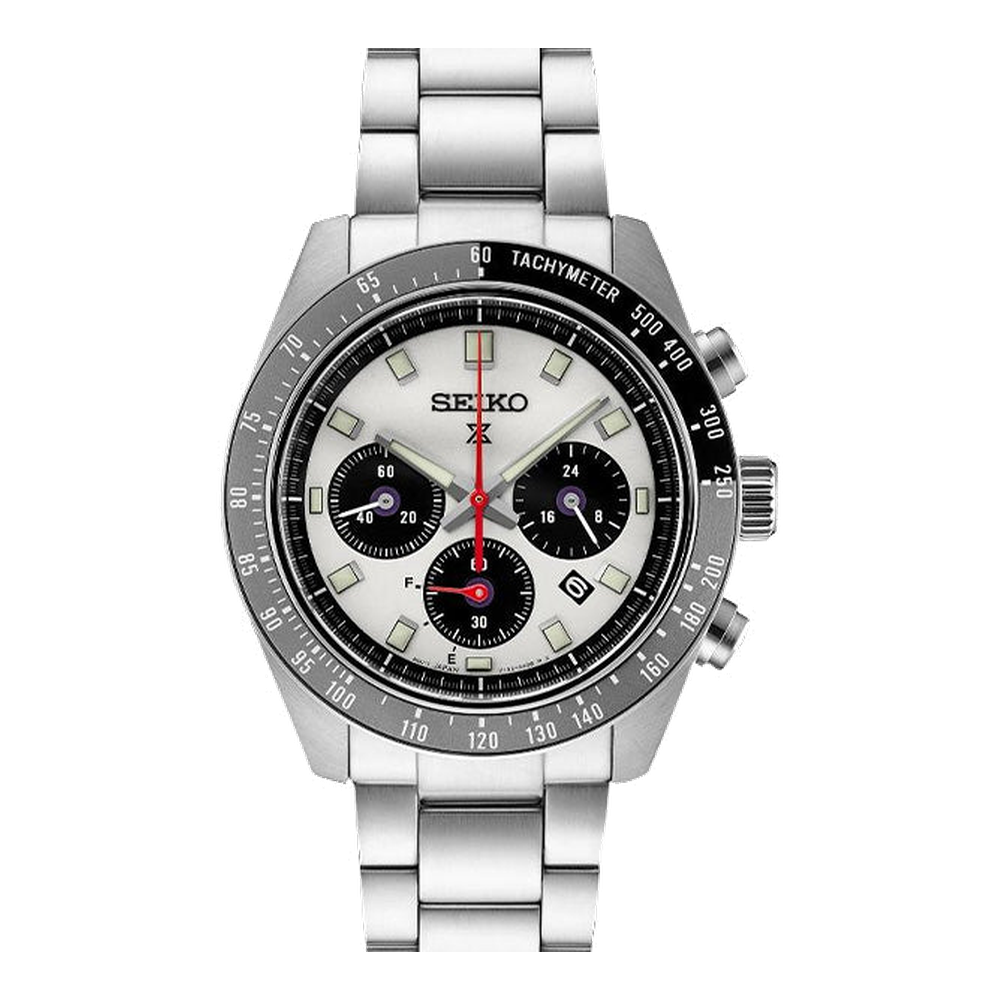 Seiko Prospex Speedtimer Grey Dial Straps