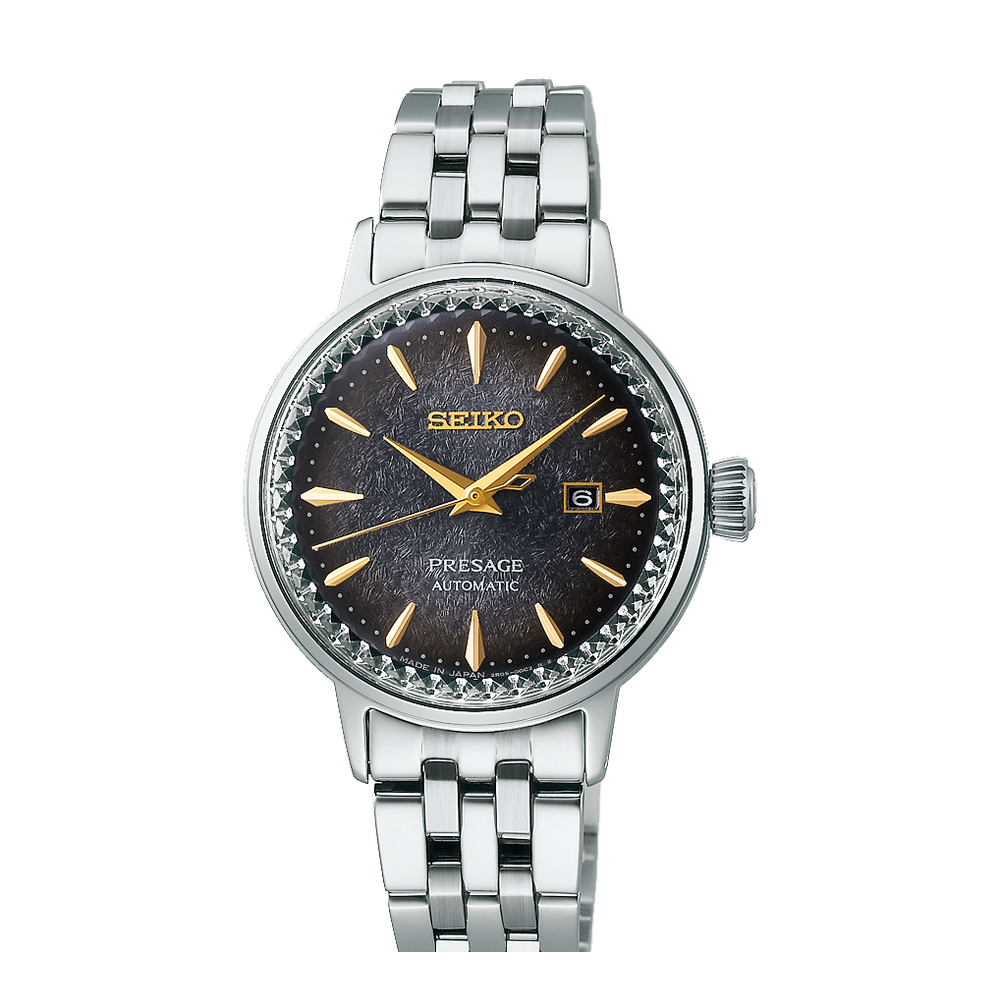 Seiko Cocktail Time Limited Edition Brown Dial Straps