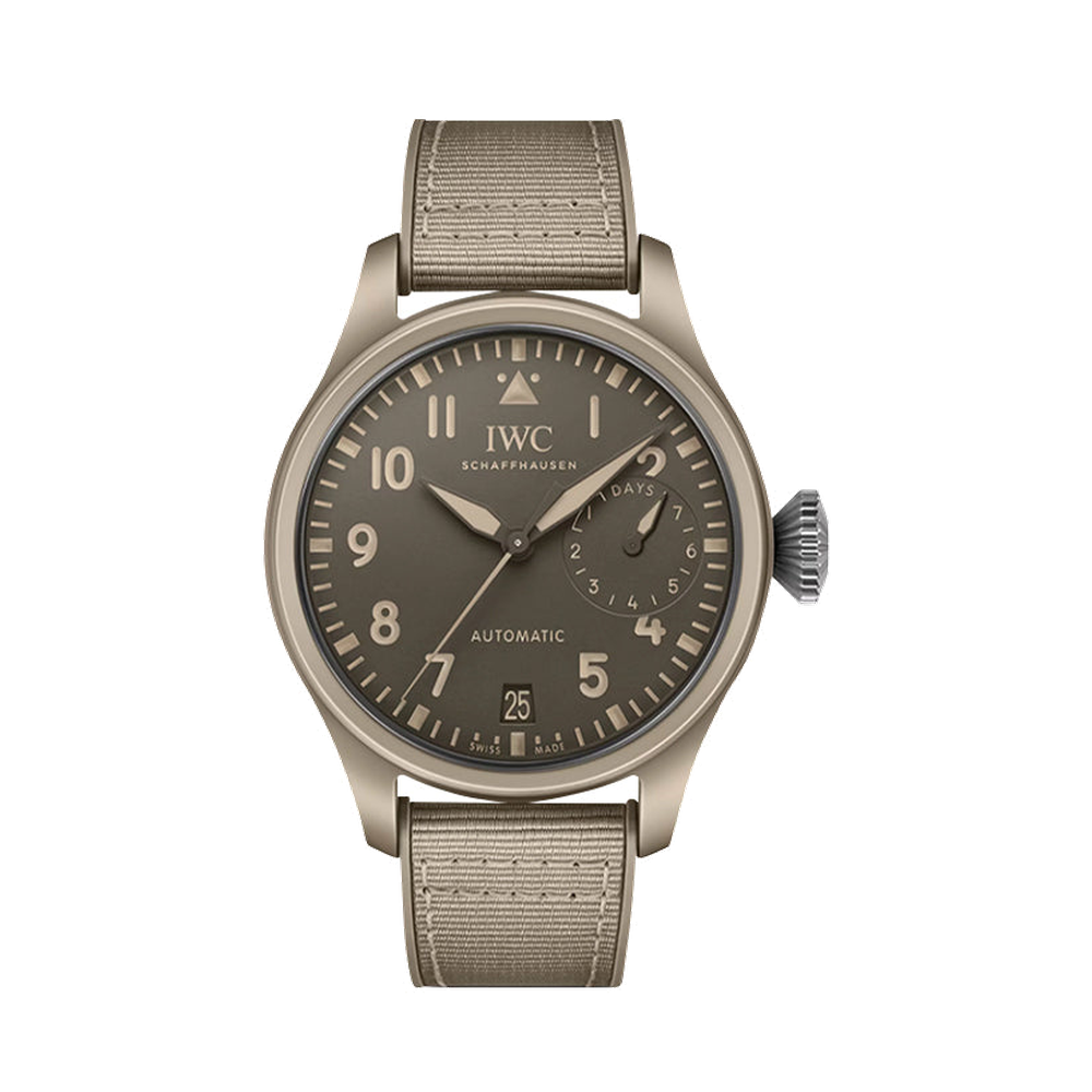 IWC Big Pilot Mojave Desert Grey Dial Straps