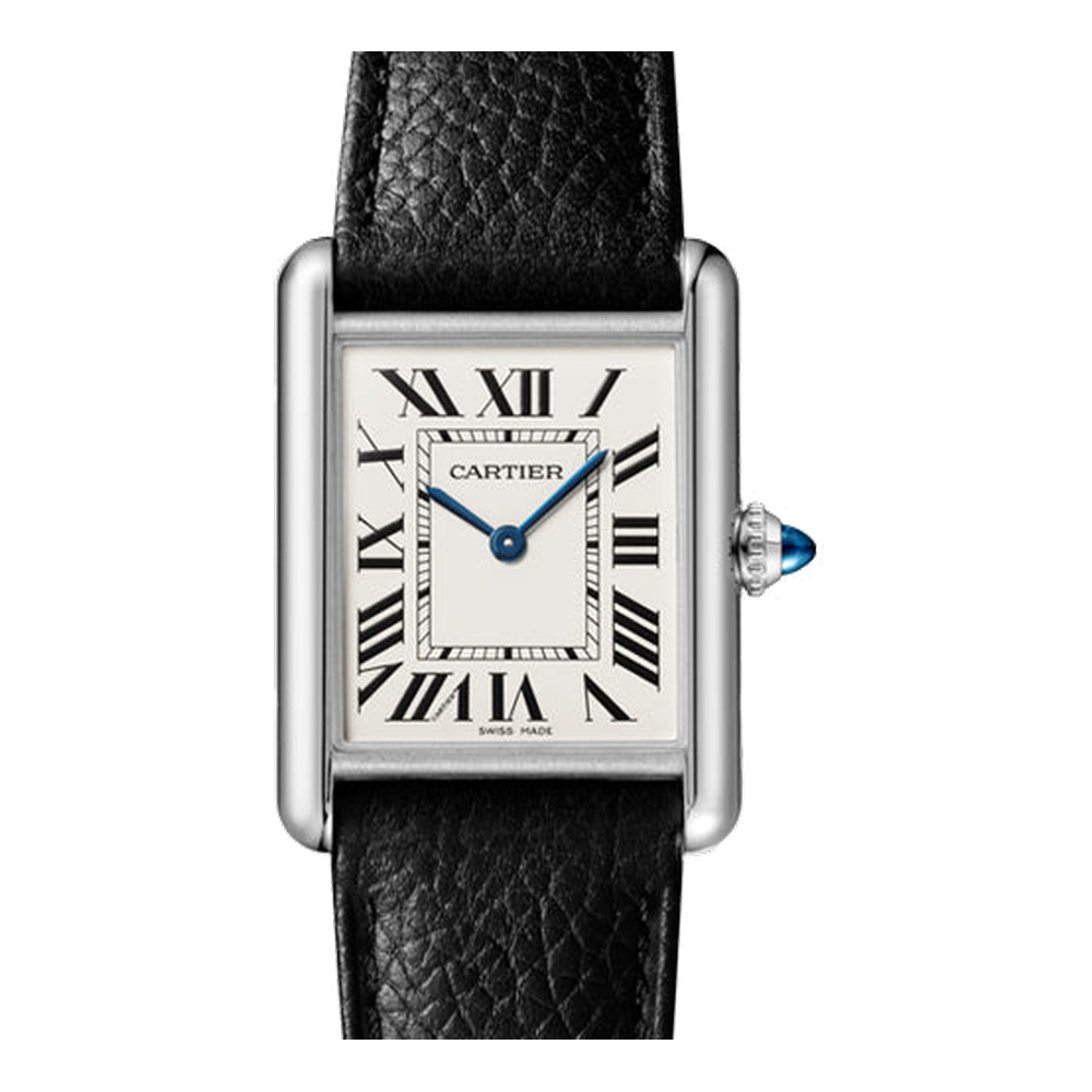 Cartier Tank Must Large White Dial Straps