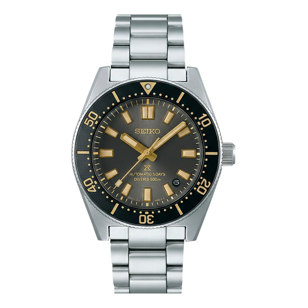 Seiko Automatic Diver 300M Black Dial Straps