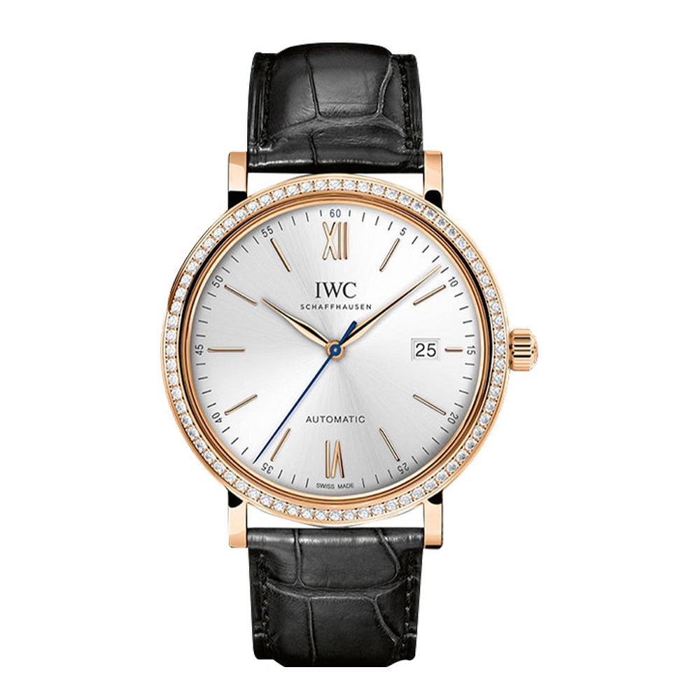 IWC Portofino Automatic Red Gold / Silver / Diamond