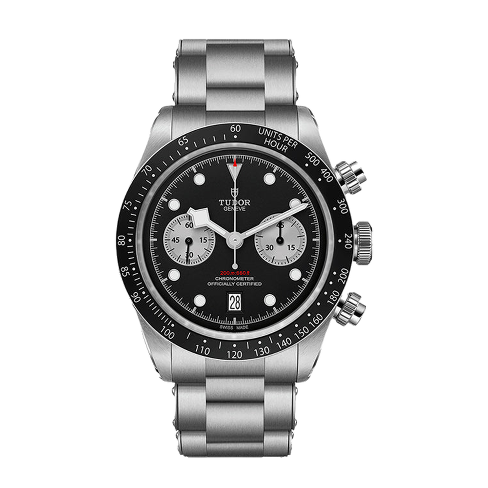 Tudor Black Bay Chrono Black Dial Straps