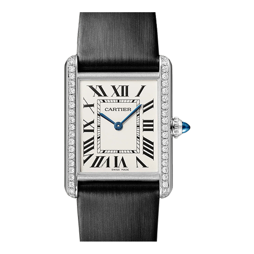 Cartier Tank Must Large White Dial Straps