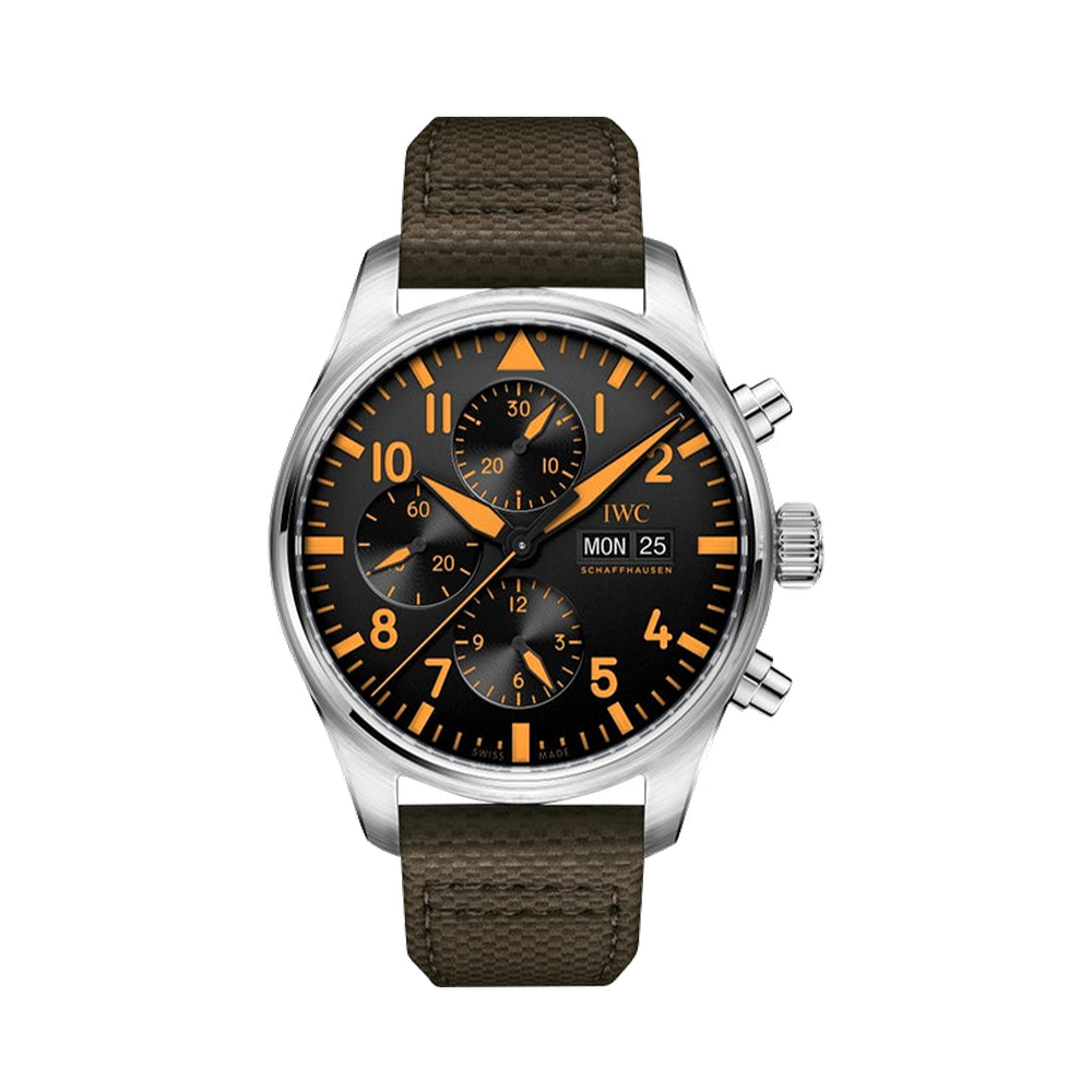 IWC Pilot's Watch Chronograph Orange Storm