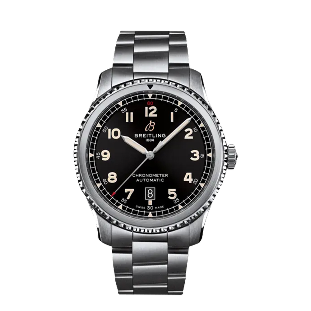Breitling Automatic 41 Stainless Steel / Black / Bracelet