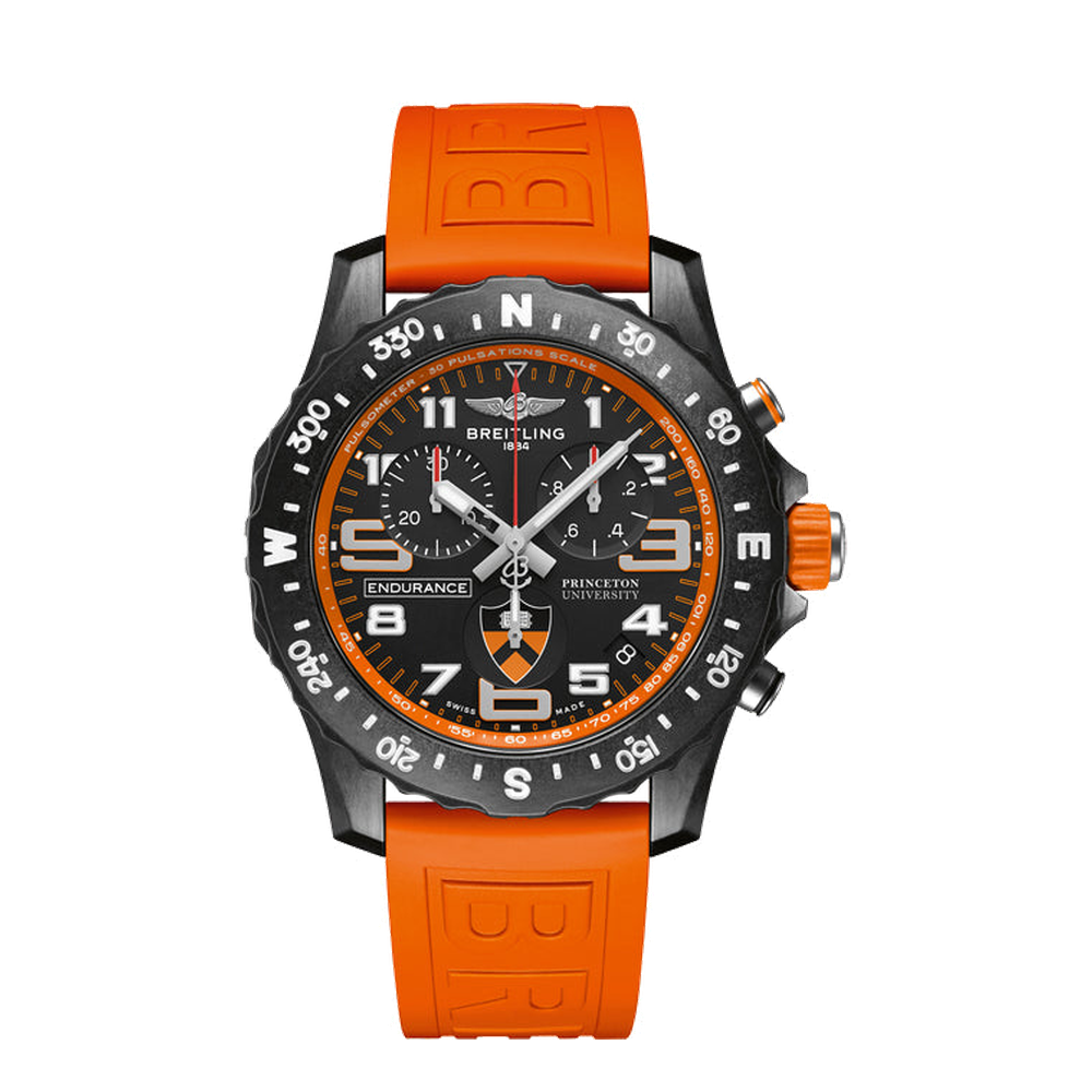 Breitling Endurance Pro Princeton University Black Dial Straps