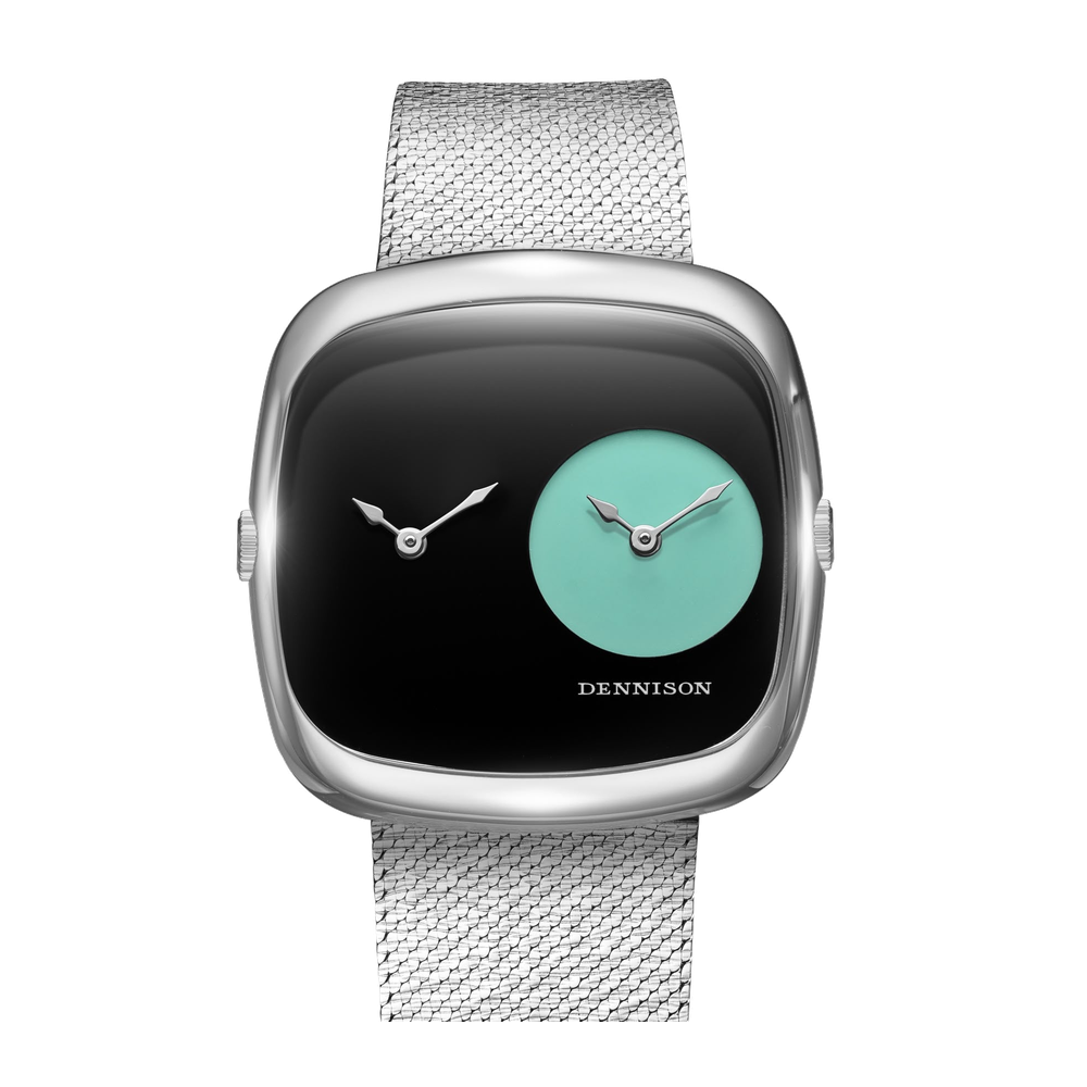 Dennison ALD Dual Time Capsule Collection II — Turquoise Lacquer Green Dial Straps