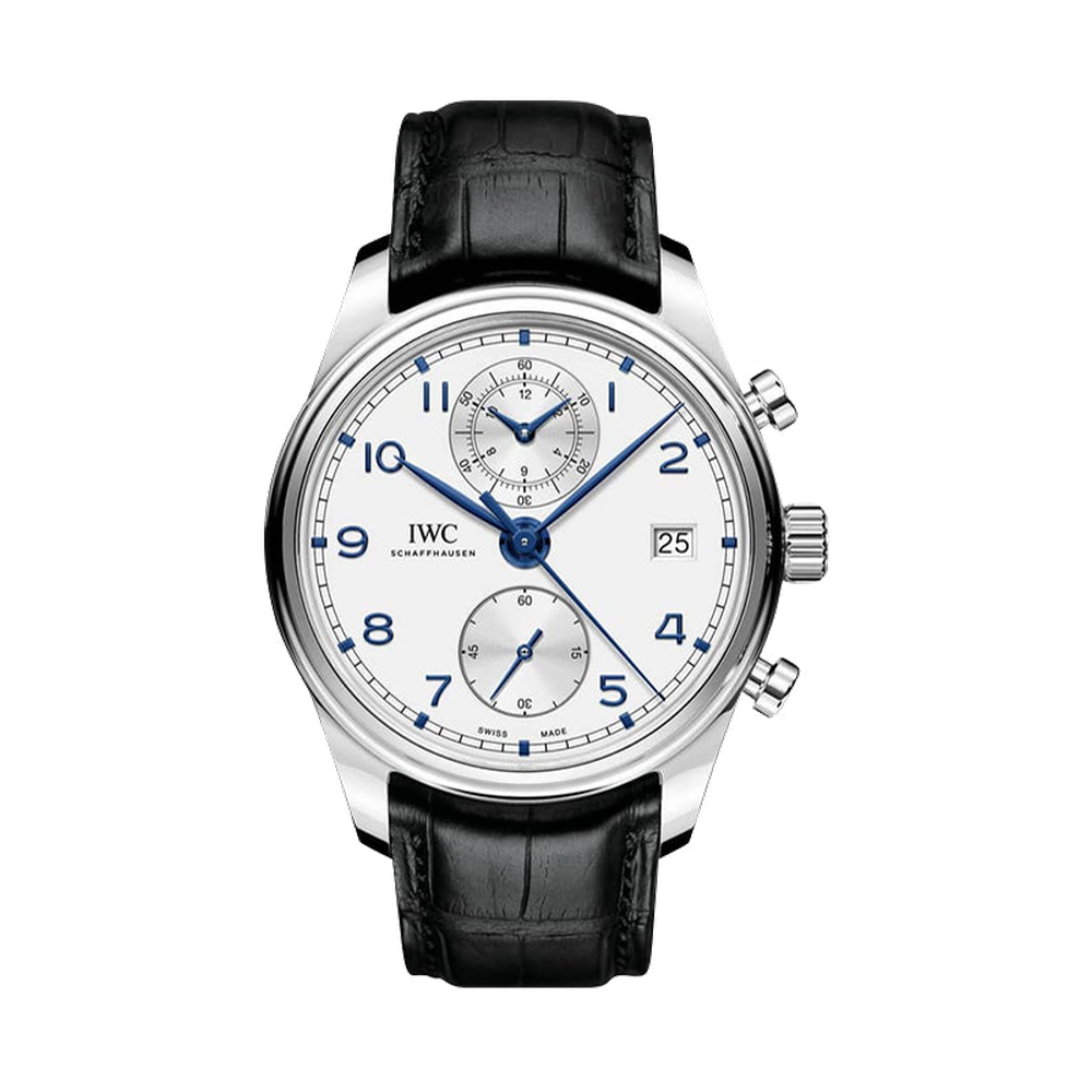 IWC Portugieser Chronograph Classic Stainless Steel / Silver