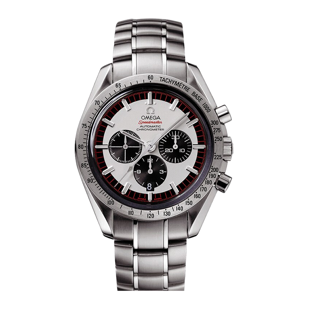 Omega Schumacher Legend 42 mm White Black Panda Bracelet