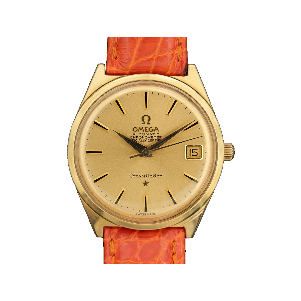 Omega Champagne Yellow Gold 35