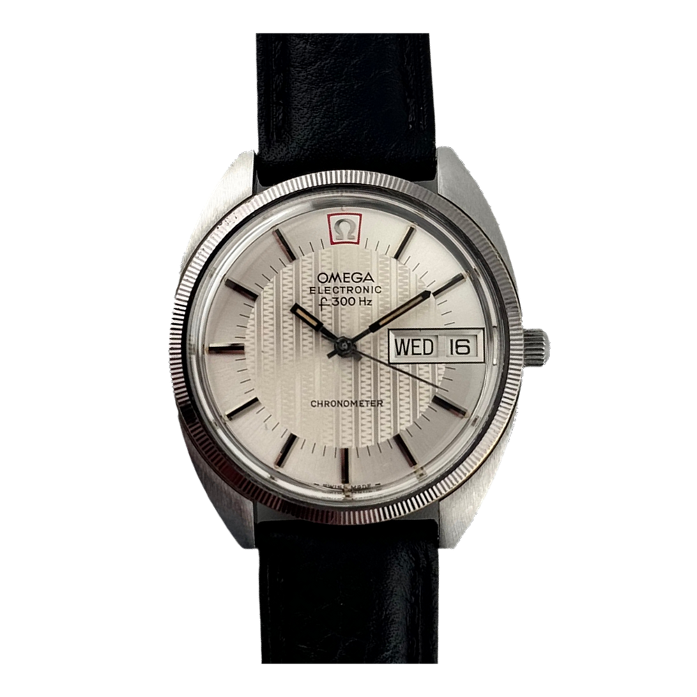 Omega Electronic F300Hz Chronometer — Electric Current Dial