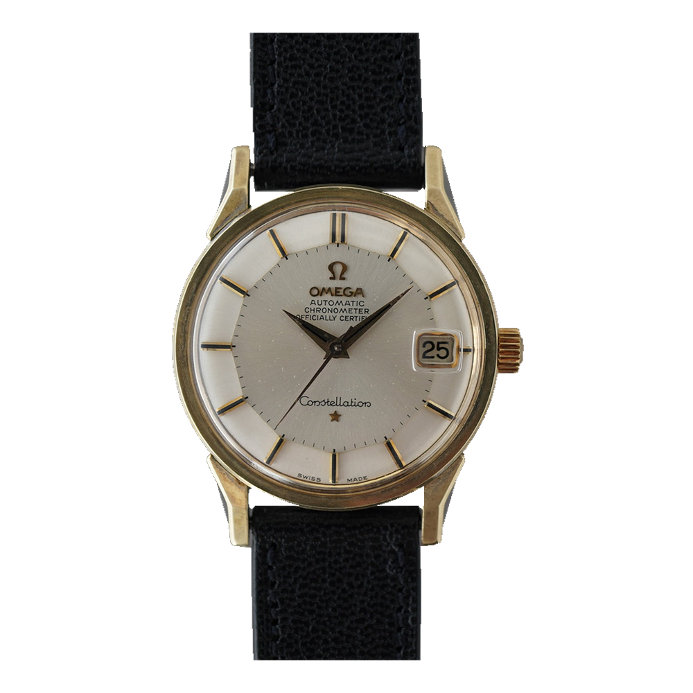Omega Pie-Pan Gold-Capped 34