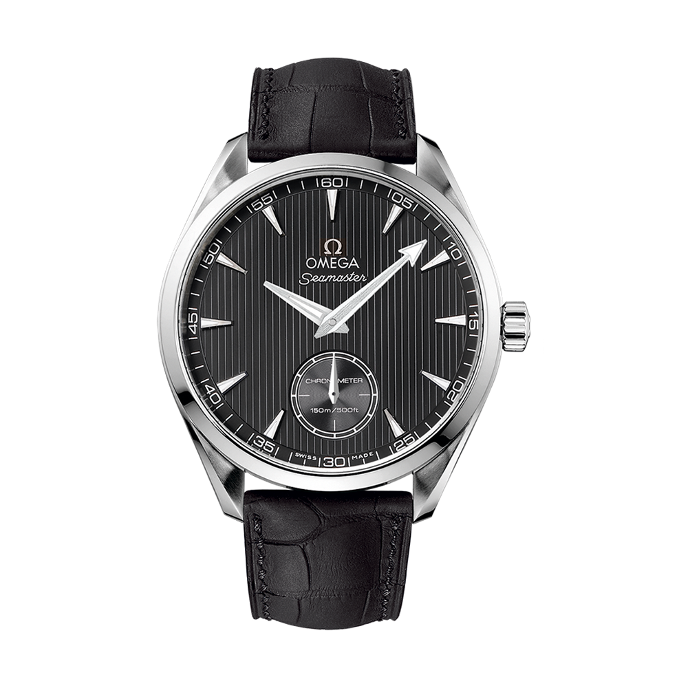 Omega Aqua Terra XXL Small Seconds 49.2 mm Grey Leather