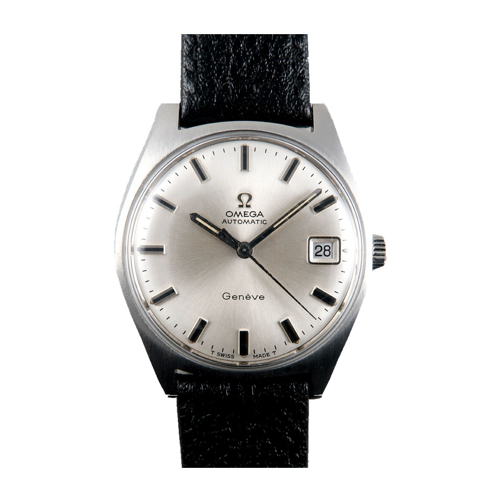 Omega Date Silver 34