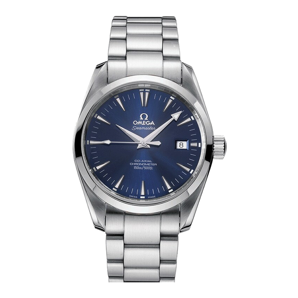 Omega Aqua Terra Chronometer 39.2 mm Blue Bracelet