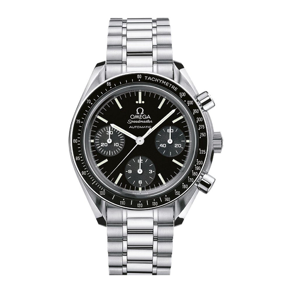 Omega Reduced 39 mm Black Bracelet