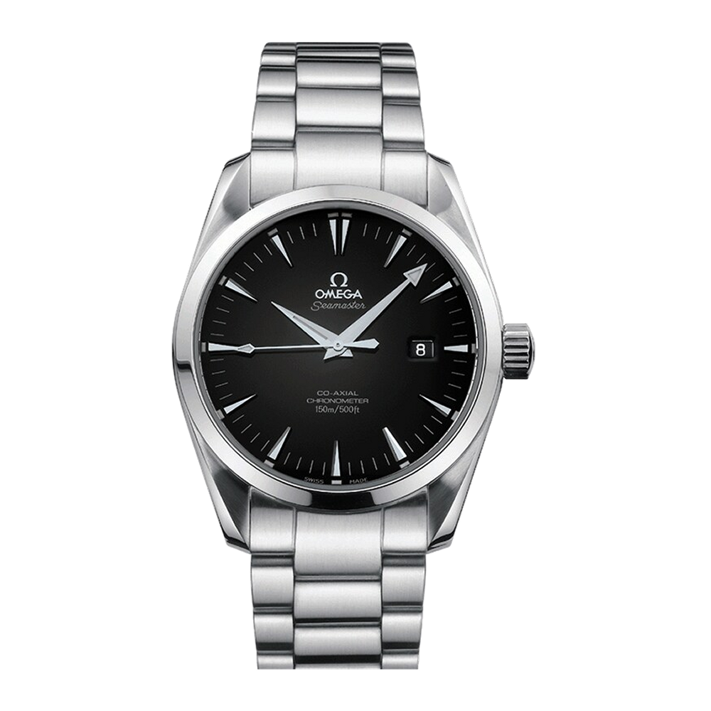 Omega Aqua Terra Chronometer 36.2 mm Black Bracelet