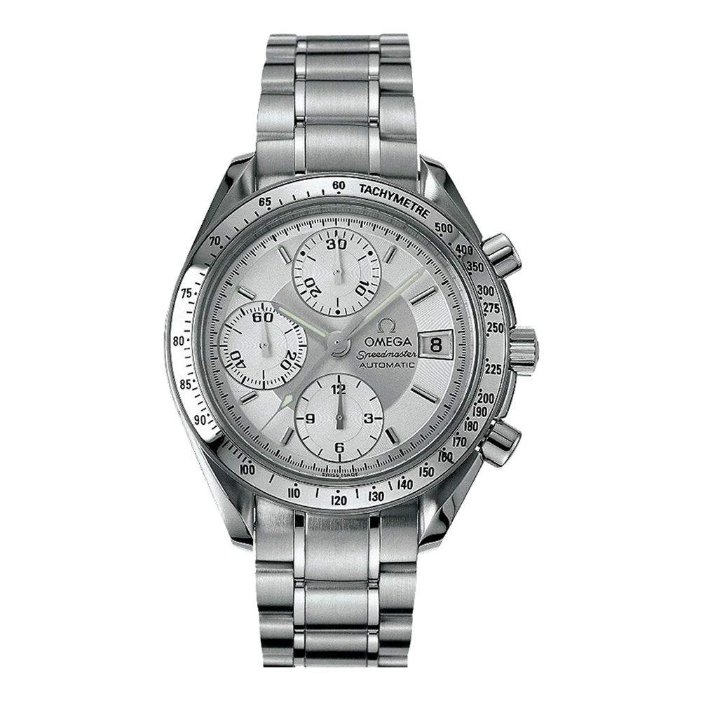 Omega Date 39 mm Silver Bracelet