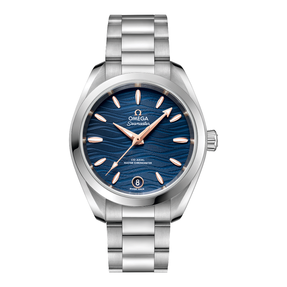 Omega Aqua Terra 150M 34 mm Blue Bracelet