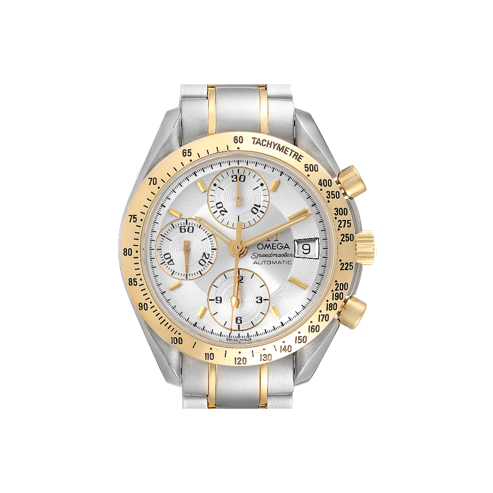 Omega Date Two-Tone 39 mm White Bracelet