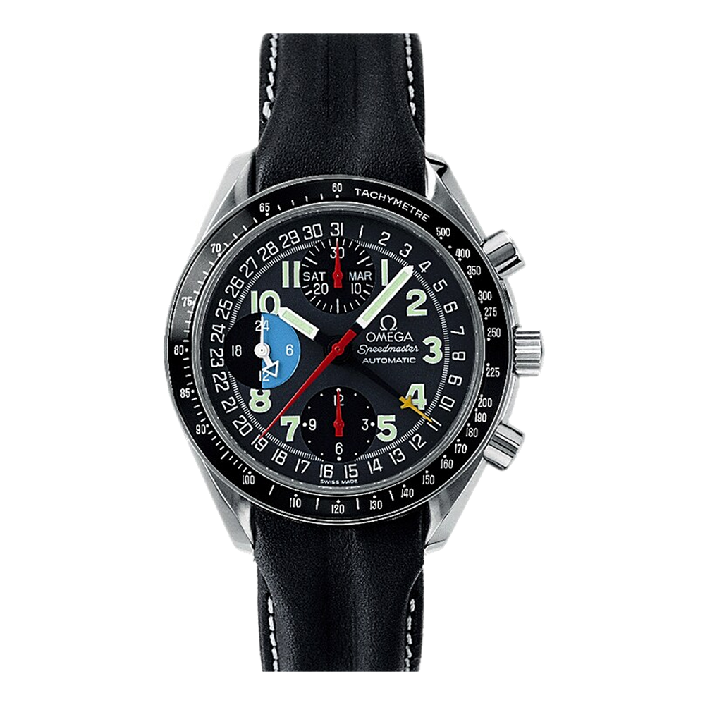 Omega Day-Date Mark 40 39 mm Grey Leather