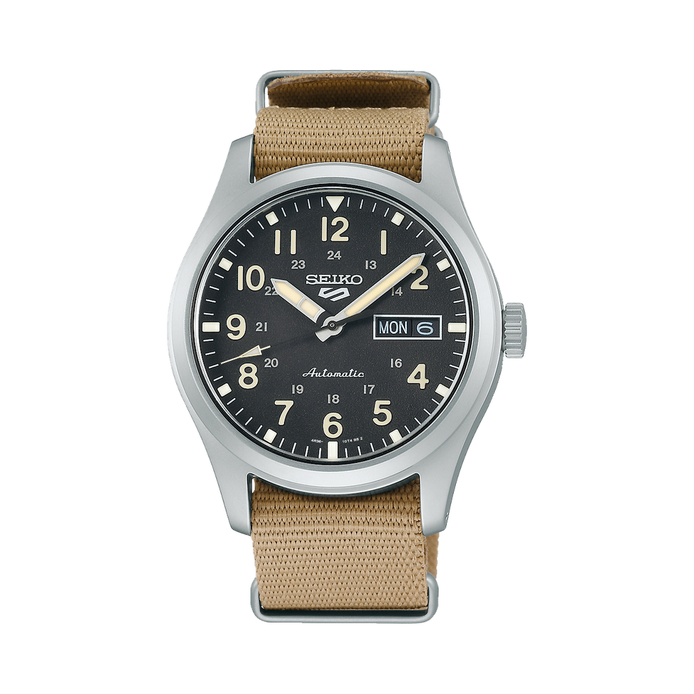 Seiko Field Black Dial