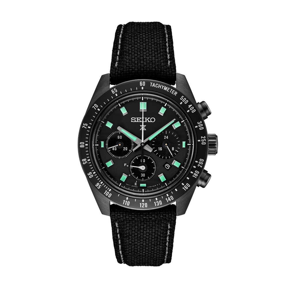 Seiko Speedtimer Black Series Night Vision