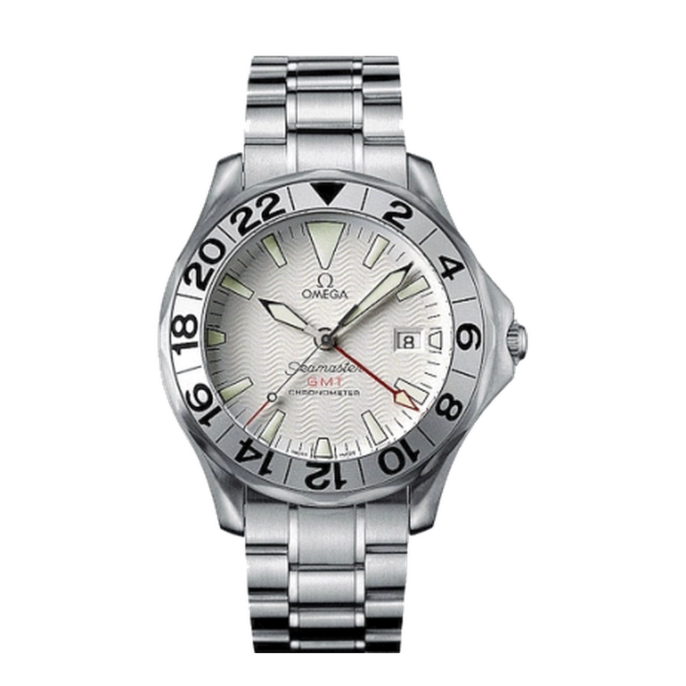 Omega GMT Great White 41mm