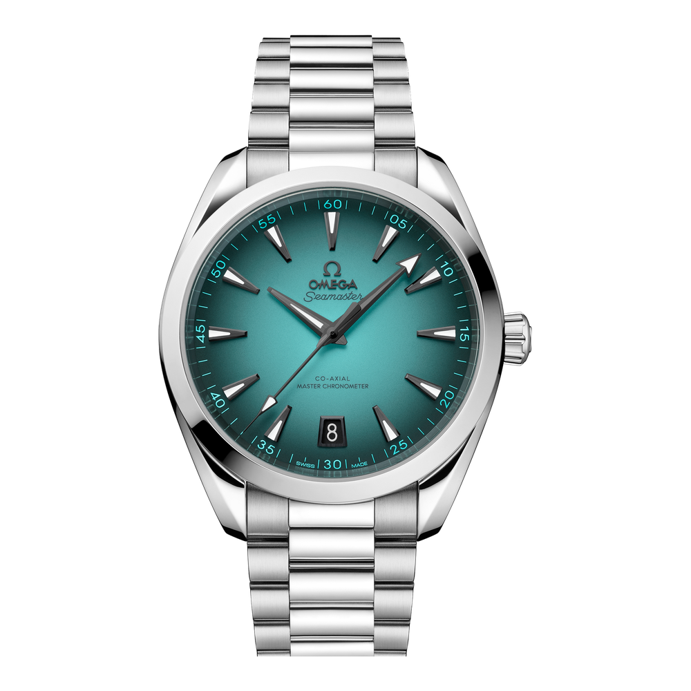 Omega Aqua Terra 150M 41 mm Turquoise Fumé Bracelet